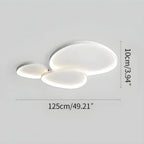 Minimalist Oval LED Ceiling Light