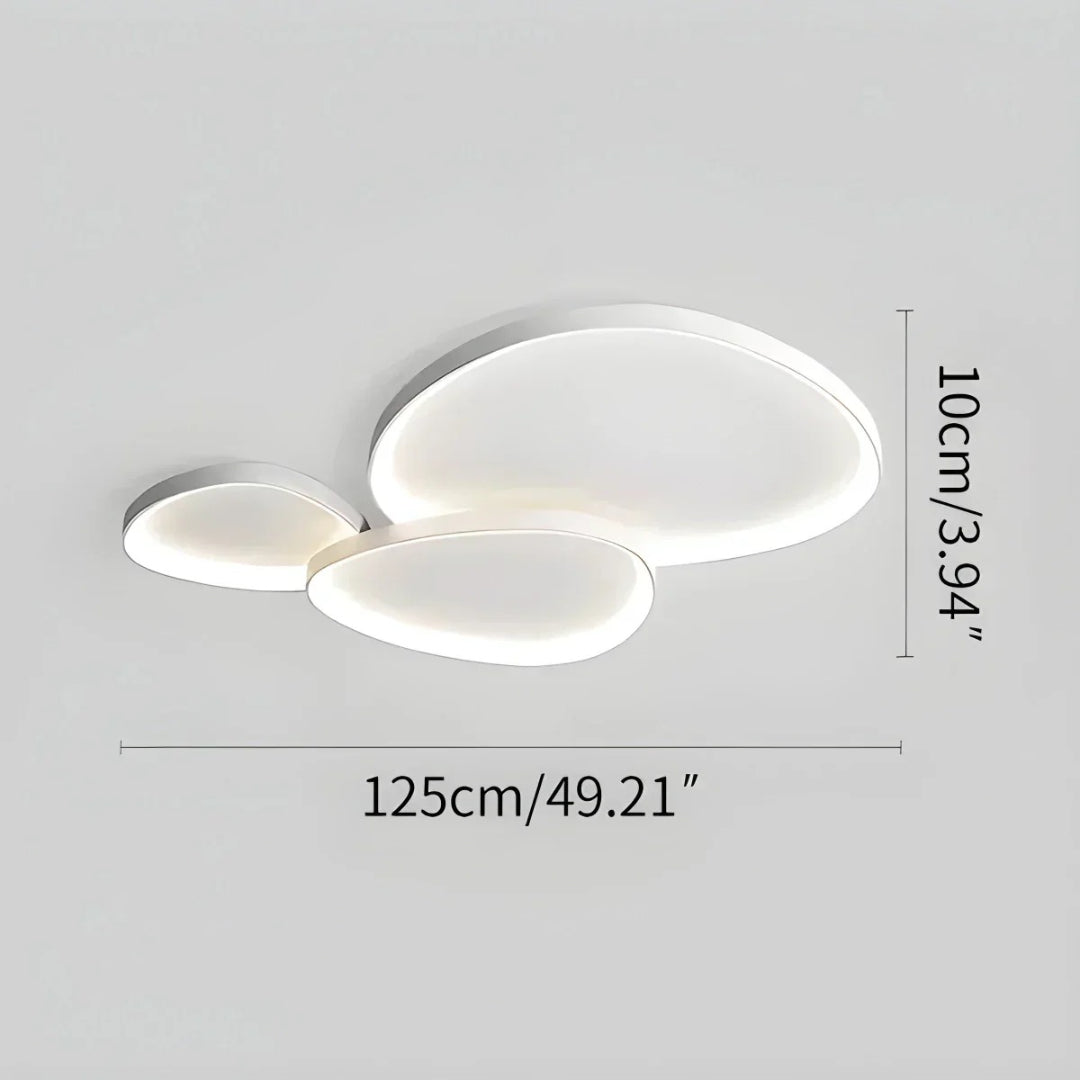 Minimalist Oval LED Ceiling Light