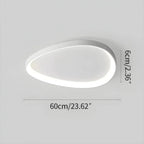 Minimalist Oval LED Ceiling Light