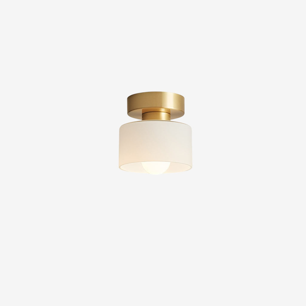 Glass Ceiling Spotlight – Creative Bauhaus Accent Design With Metal Finish