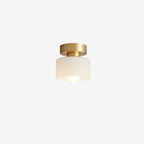 Glass Ceiling Spotlight – Creative Bauhaus Accent Design With Metal Finish