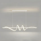 Modern Wavy LED Pendant Light