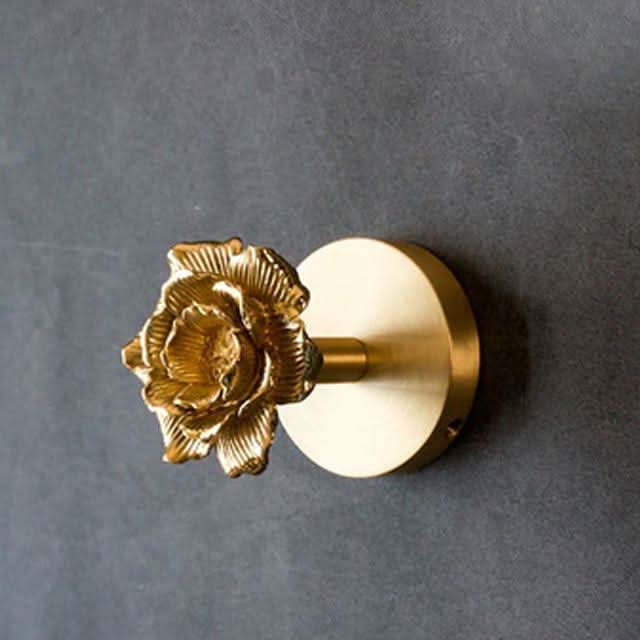 Wall Coat Hooks Solid Brass | Animal Head Design | Entryway Storage Solution to Organize Coats and Accessories with Character
