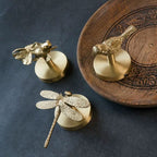 Wall Coat Hooks Solid Brass | Animal Head Design | Entryway Storage Solution to Organize Coats and Accessories with Character