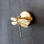Wall Coat Hooks Solid Brass | Animal Head Design | Entryway Storage Solution to Organize Coats and Accessories with Character