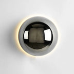 Modern Round Metal Wall Light