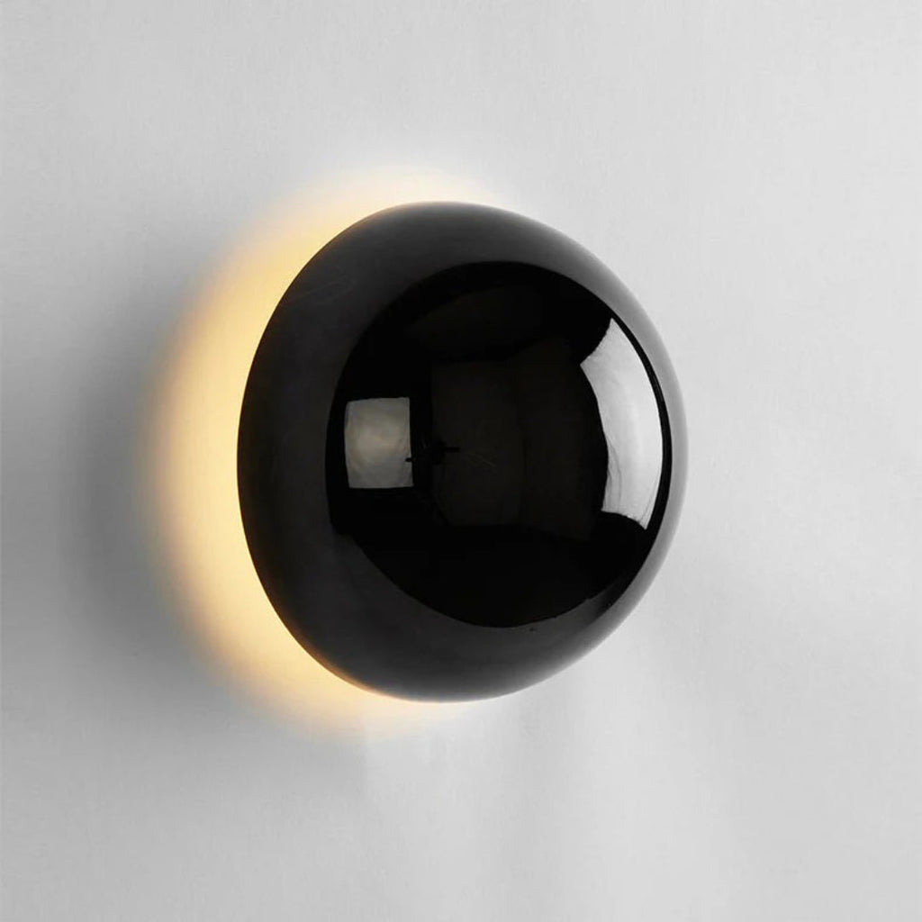 Modern Round Metal Wall Light