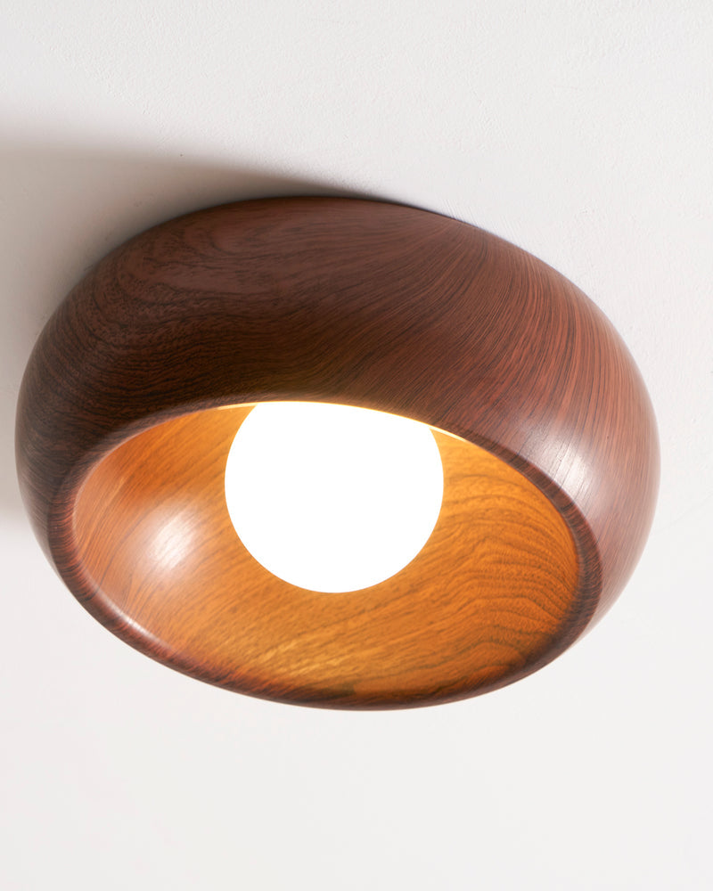 LED Ceiling Wall Light Metal and Glass | Modern Minimalist Style | Integrated 3000K Backlit Ambient Illumination