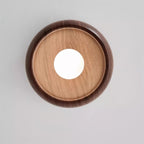 Minimalist Wooden Ceiling Light Modern Flush Mount Lamp