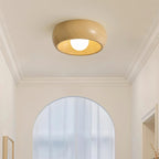 Minimalist Wooden Ceiling Light Modern Flush Mount Lamp