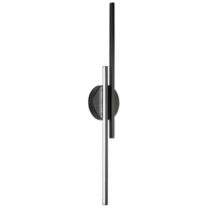 LED Wall Light Metal Twin Linear Design | Modern Minimalist Indoor Lighting | Energy-Efficient Hardwired Sconce for Living Room