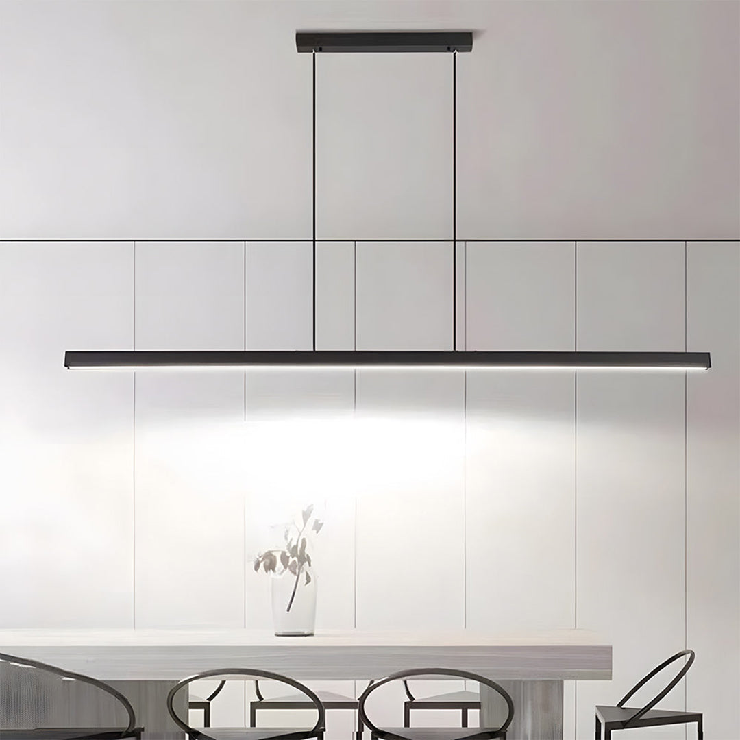 Linear LED Pendant Lamp – Minimalist Functional Design For Dining And Workspaces
