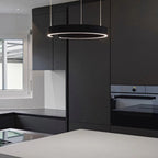 Circular LED Metal Pendant Light