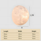 Moon Texture Wall Light