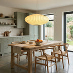 Silk Pendant Lamp – Italian Inspired Sculptural Elegant Design