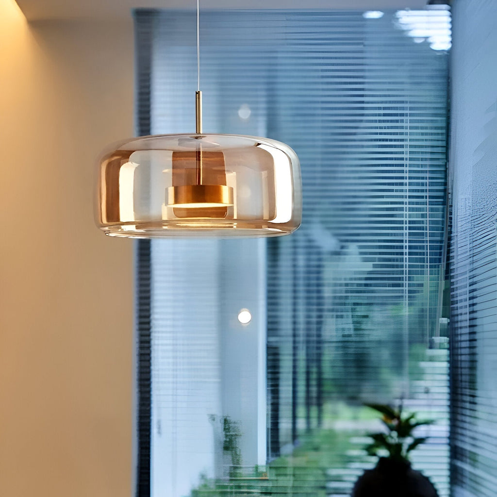 Retro Glass Pendant Light