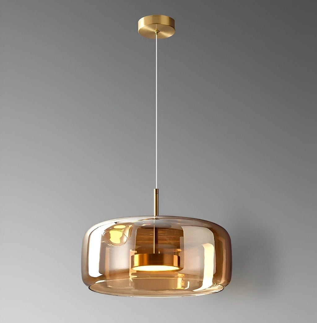 Retro Glass Pendant Light