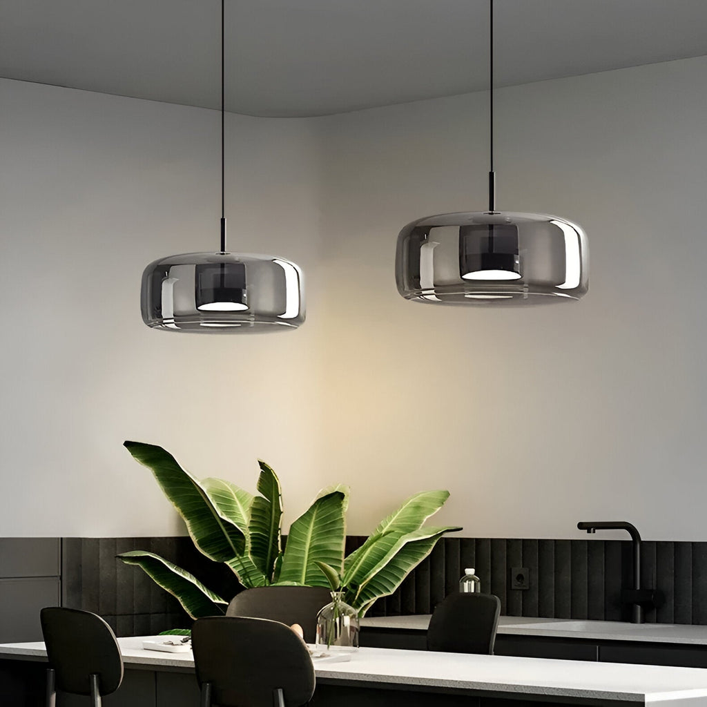 Retro Glass Pendant Light