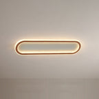 Sana Plafonnier Ovale Minimaliste Noir/Or/Doré Rosé - Neutralighting