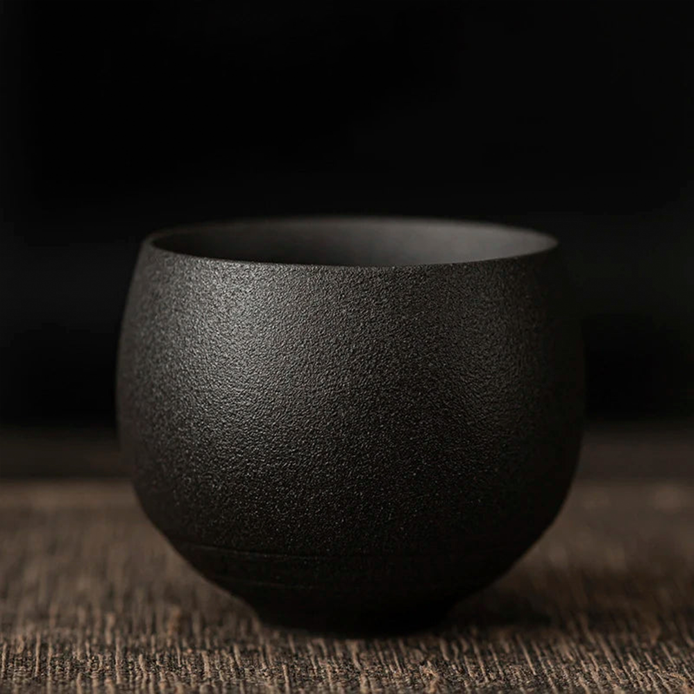 Espresso Cups Ceramic 80 ml | Handmade Rustic Stoneware | Heat Retaining Dishwasher and Microwave Safe Lead-Free Set