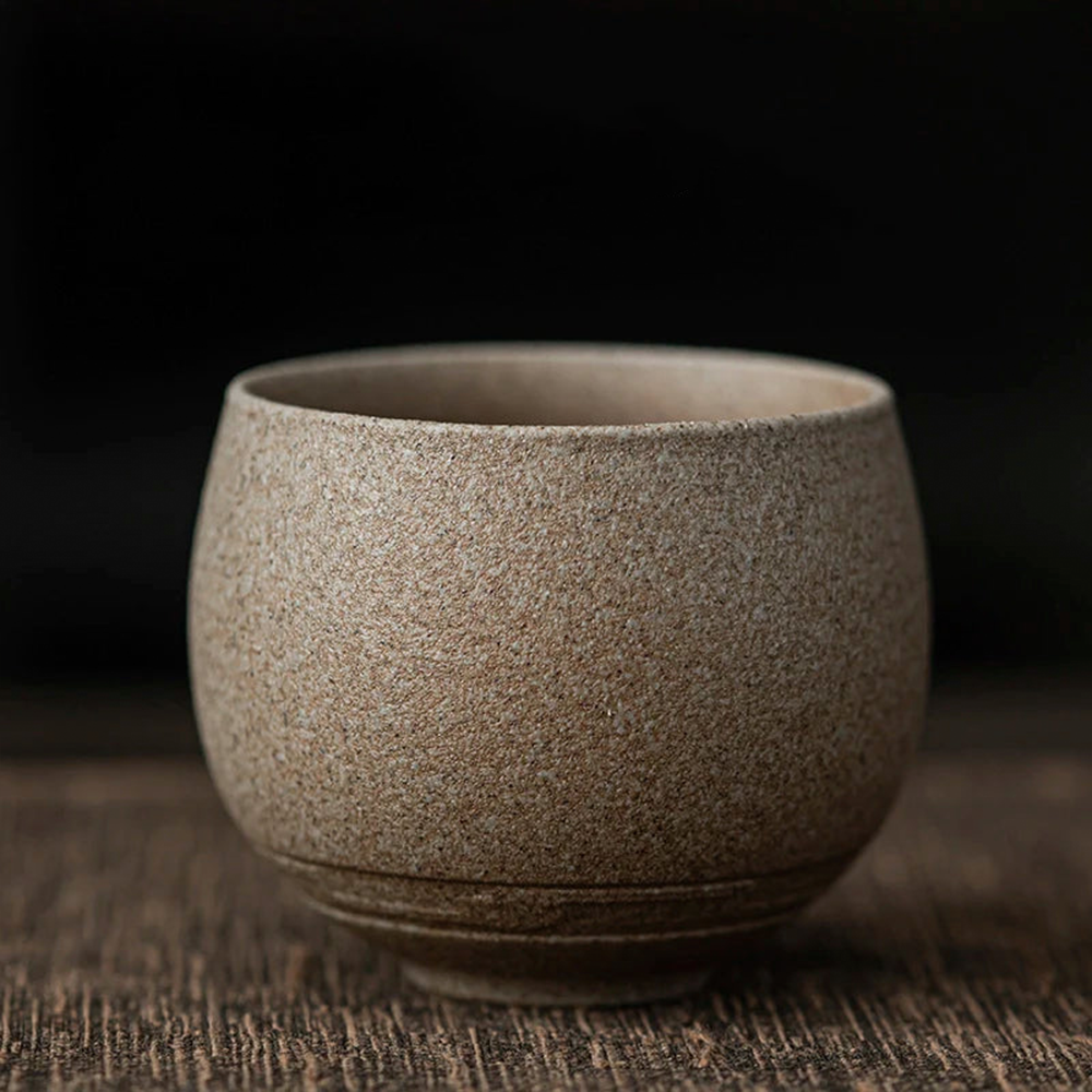 Espresso Cups Ceramic 80 ml | Handmade Rustic Stoneware | Heat Retaining Dishwasher and Microwave Safe Lead-Free Set