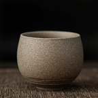 Espresso Cups Ceramic 80 ml | Handmade Rustic Stoneware | Heat Retaining Dishwasher and Microwave Safe Lead-Free Set