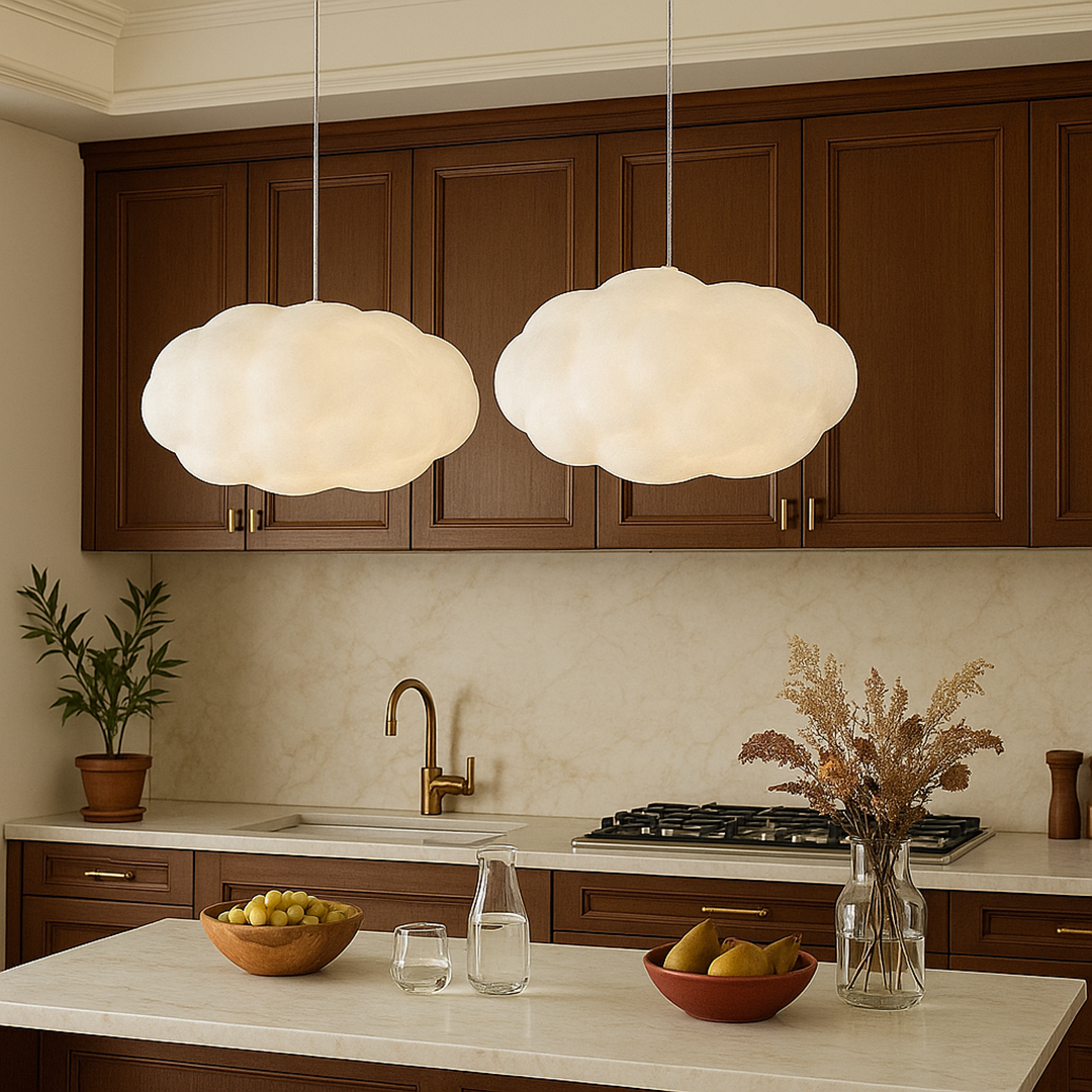 Cloud Shaped Pendant Lamp – Sculptural Floating Design For Modern Interiors