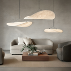 Silk Pendant Lamp – Japandi Minimalist Cloud Form With Dimmable LED*