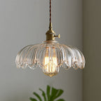 Retro Floral Pendant Light