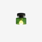 Glass Ceiling Spotlight – Creative Bauhaus Accent Design With Metal Finish