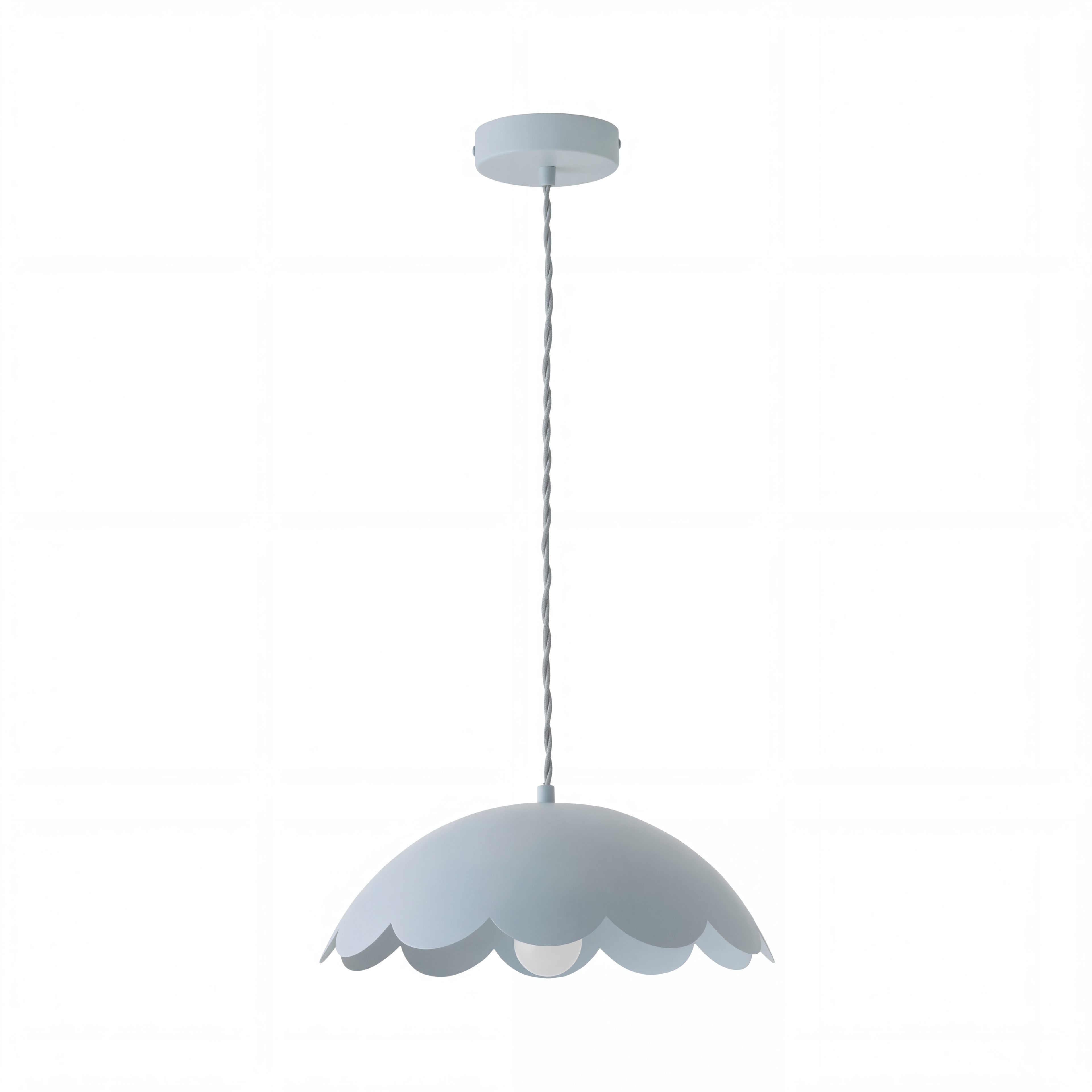 Metal Ceiling Pendant Vintage Floral Pattern | Mains Wired E27 Fitting | Creates Warm Ambient Glow for Living Spaces