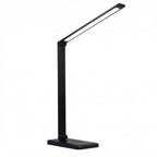 LED Desk Lamp with Wireless Charging | 5-Level Brightness and Color Temperature | Adjustable Folding Arm and USB Port