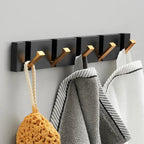 Foldable Wall Hook Stainless Steel Minimalist Design | Space-Saving Retractable Hanger | Secure Wall Mounted Storage