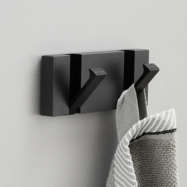Foldable Wall Hook Stainless Steel Minimalist Design | Space-Saving Retractable Hanger | Secure Wall Mounted Storage