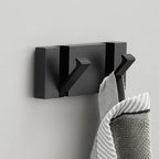 Foldable Wall Hook Stainless Steel Minimalist Design | Space-Saving Retractable Hanger | Secure Wall Mounted Storage