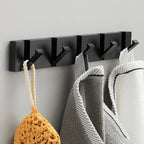 Foldable Wall Hook Stainless Steel Minimalist Design | Space-Saving Retractable Hanger | Secure Wall Mounted Storage