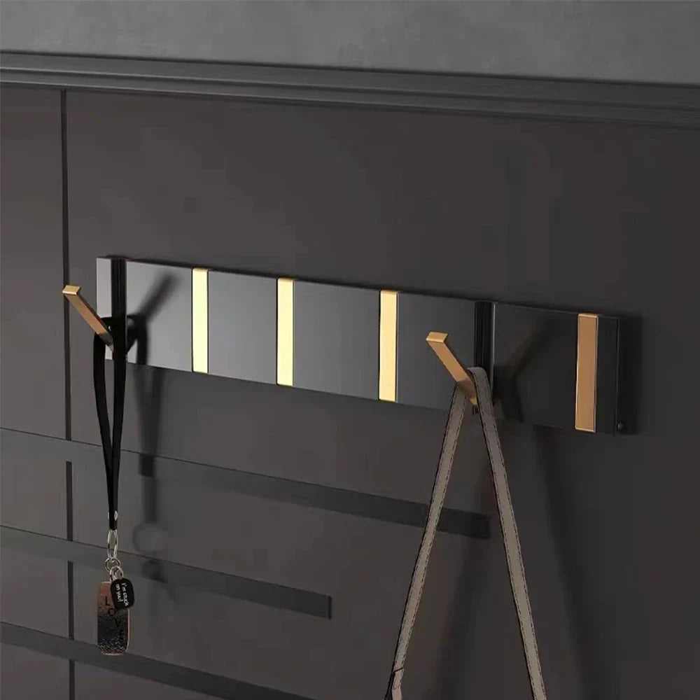 Foldable Wall Hook Stainless Steel Minimalist Design | Space-Saving Retractable Hanger | Secure Wall Mounted Storage