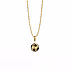 Personalized Football Necklace with Custom Name - Engraved Soccer Pendant for Fans - Durable Sports Jewelry Gift for Every Fan