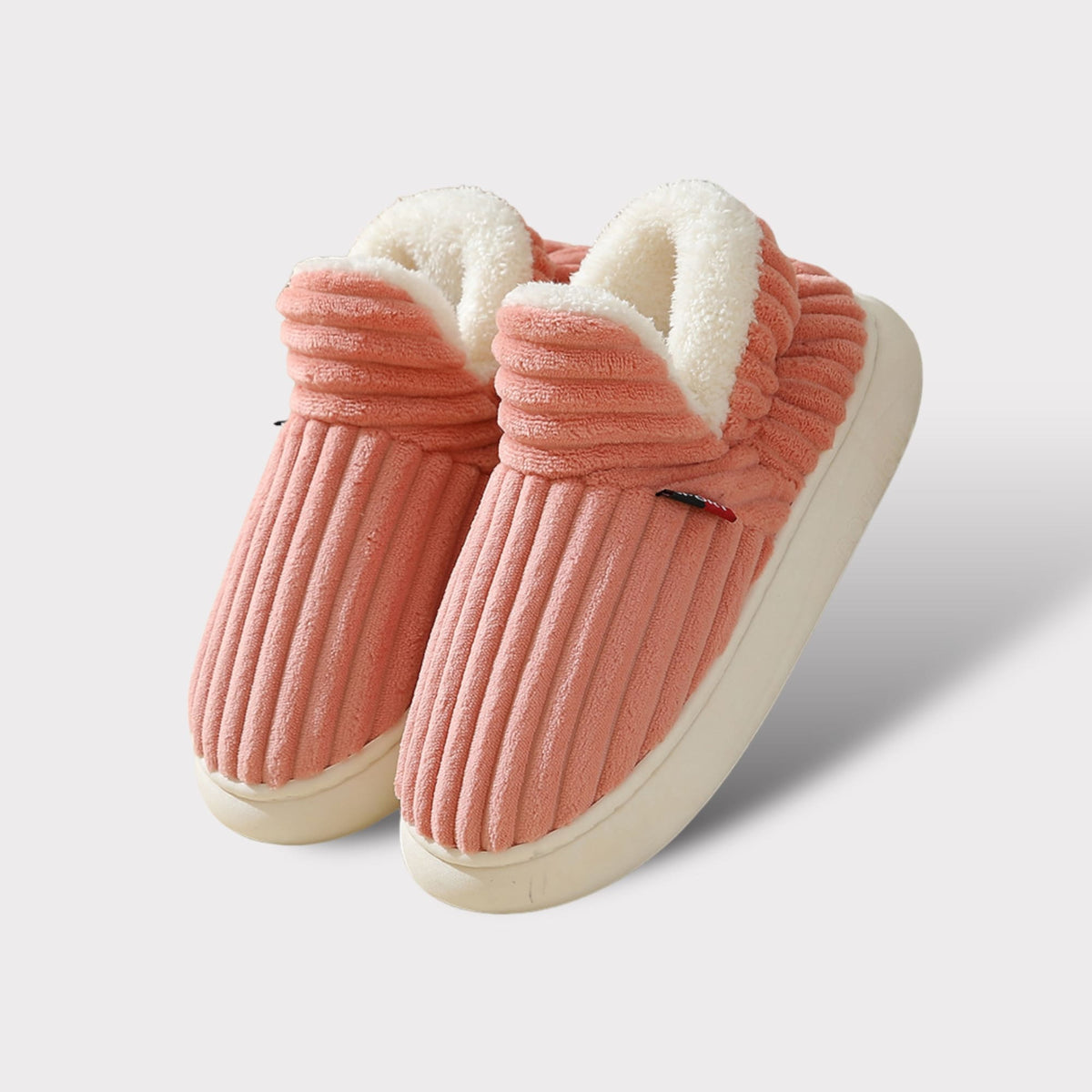 Warm Fluffy Winter Slippers with Fleece Lining and Anti-Slip Sole | Comfortable Indoor House Shoes for Men and Women