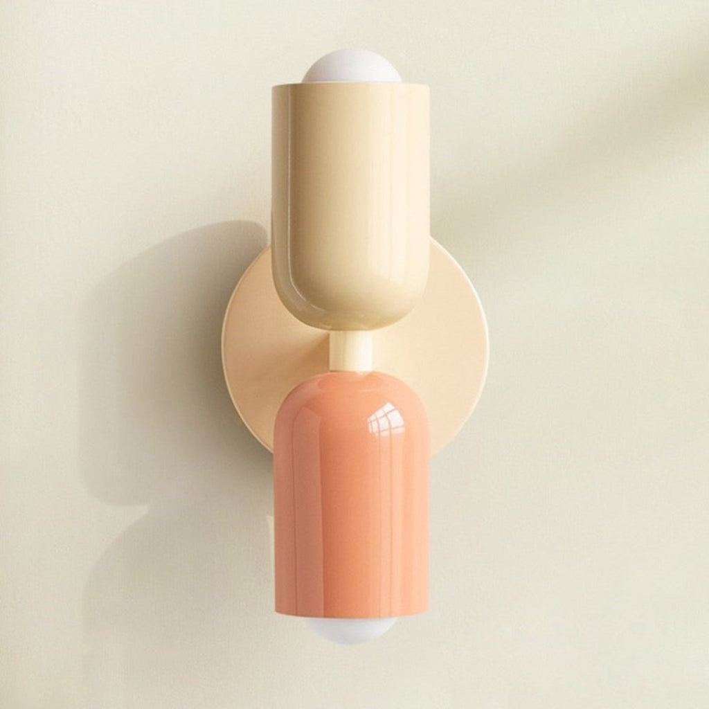Wall Lamp with Minimalist Scandinavian Design | Integrated Energy-Saving LED Light | Soft Diffuse Lighting for Home