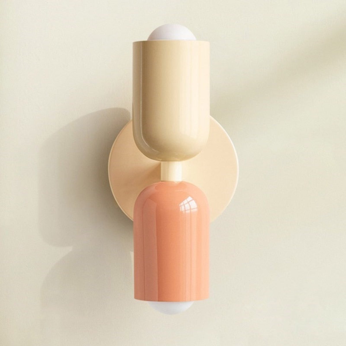 Wall Lamp with Minimalist Scandinavian Design | Integrated Energy-Saving LED Light | Soft Diffuse Lighting for Home