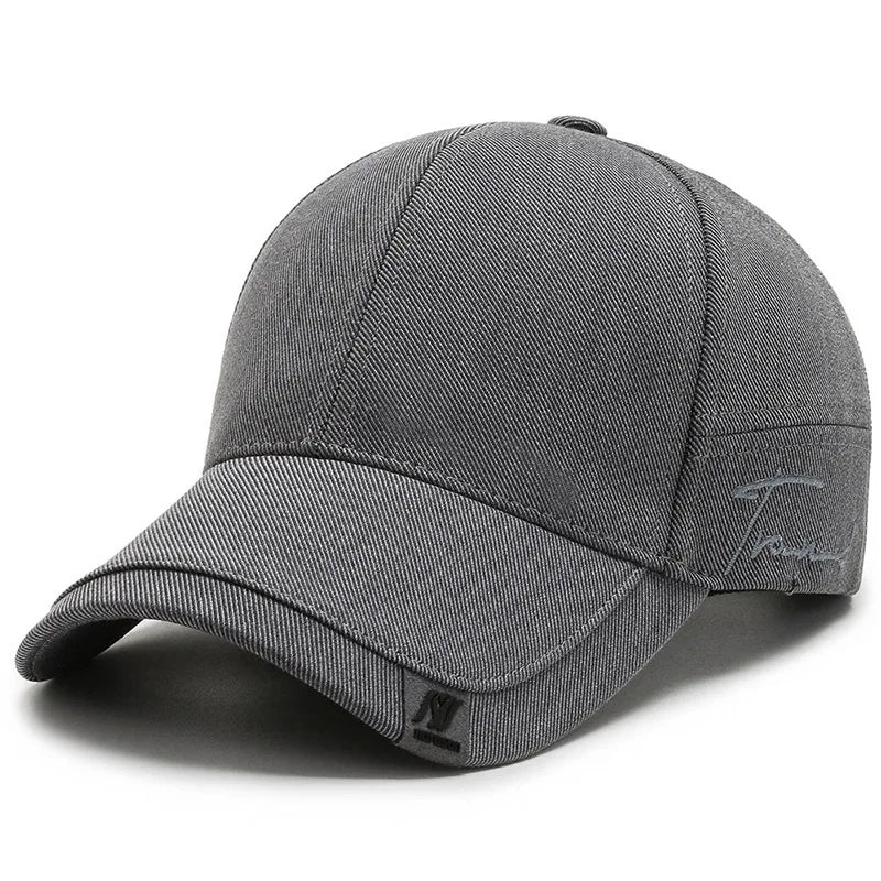 Classic Twill Curved Brim Baseball Cap | Adjustable Cotton Hat for Everyday Wear | Lightweight Breathable Design for Men and Women