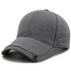 Classic Twill Curved Brim Baseball Cap | Adjustable Cotton Hat for Everyday Wear | Lightweight Breathable Design for Men and Women