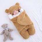 Swaddle Blanket Breathable Silk Material | Velcro Closure for Newborns | Lightweight Wrap for All Seasons Comfort and Secure Sleep
