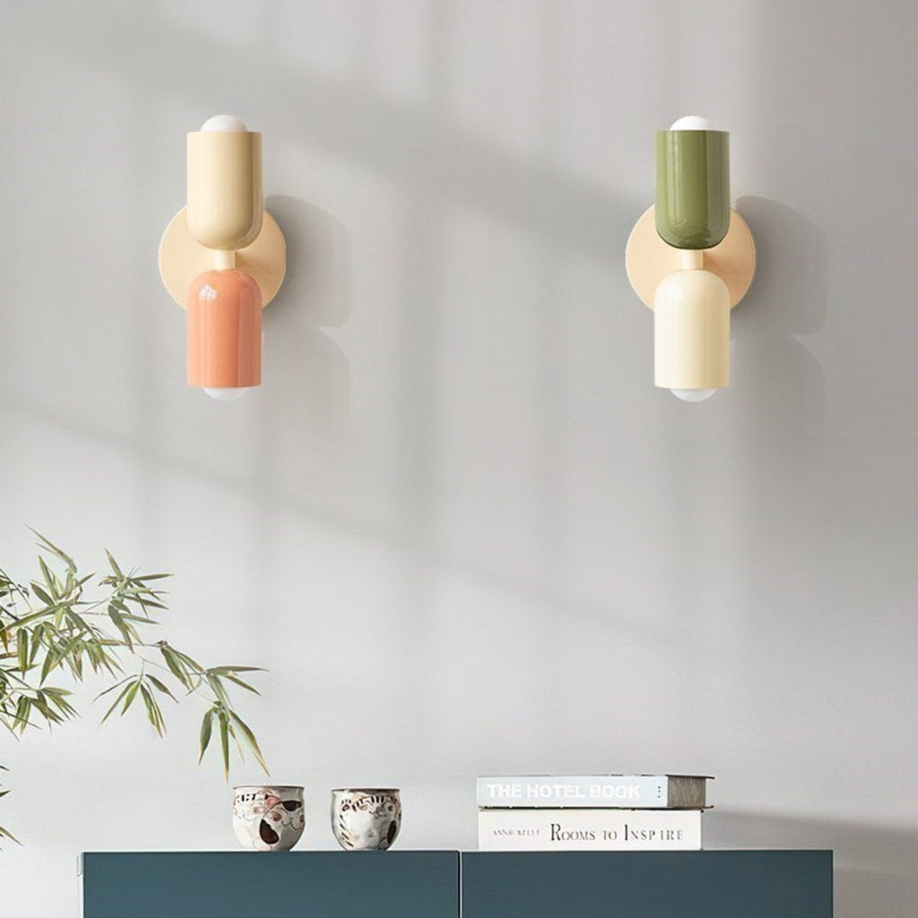 Wall Lamp with Minimalist Scandinavian Design | Integrated Energy-Saving LED Light | Soft Diffuse Lighting for Home