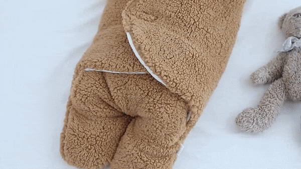 Swaddle Blanket Breathable Silk Material | Velcro Closure for Newborns | Lightweight Wrap for All Seasons Comfort and Secure Sleep