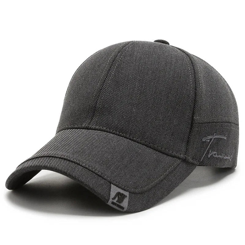 Classic Twill Curved Brim Baseball Cap | Adjustable Cotton Hat for Everyday Wear | Lightweight Breathable Design for Men and Women