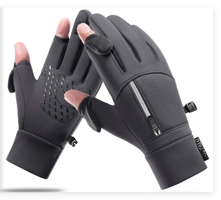 Waterproof Winter Gloves | Thermal Touchscreen Cycling Gloves | Windproof Outdoor Rain Gloves with Warm Thermal Fleece Lining