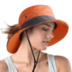 UV Protection Sun Hat with Wide Brim | Lightweight Breathable Summer Beach Hat for Outdoor Sun Protection and Travel