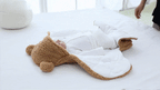 Swaddle Blanket Breathable Silk Material | Velcro Closure for Newborns | Lightweight Wrap for All Seasons Comfort and Secure Sleep